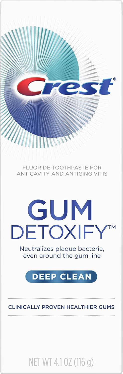 Crest Gum Detoxify Deep Clean Toothpaste — product view