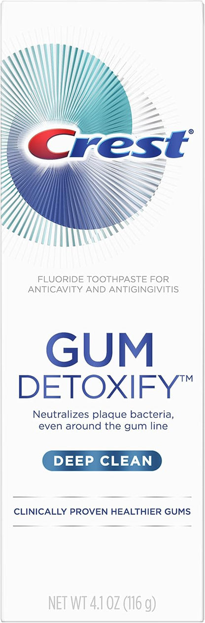 Crest Gum Detoxify Deep Clean Toothpaste