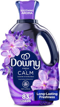 Downy Ultra Soft Fabric Softener Calm Lavender Vanilla Bean 1.66 L (56.1 fl oz), 83 Loads