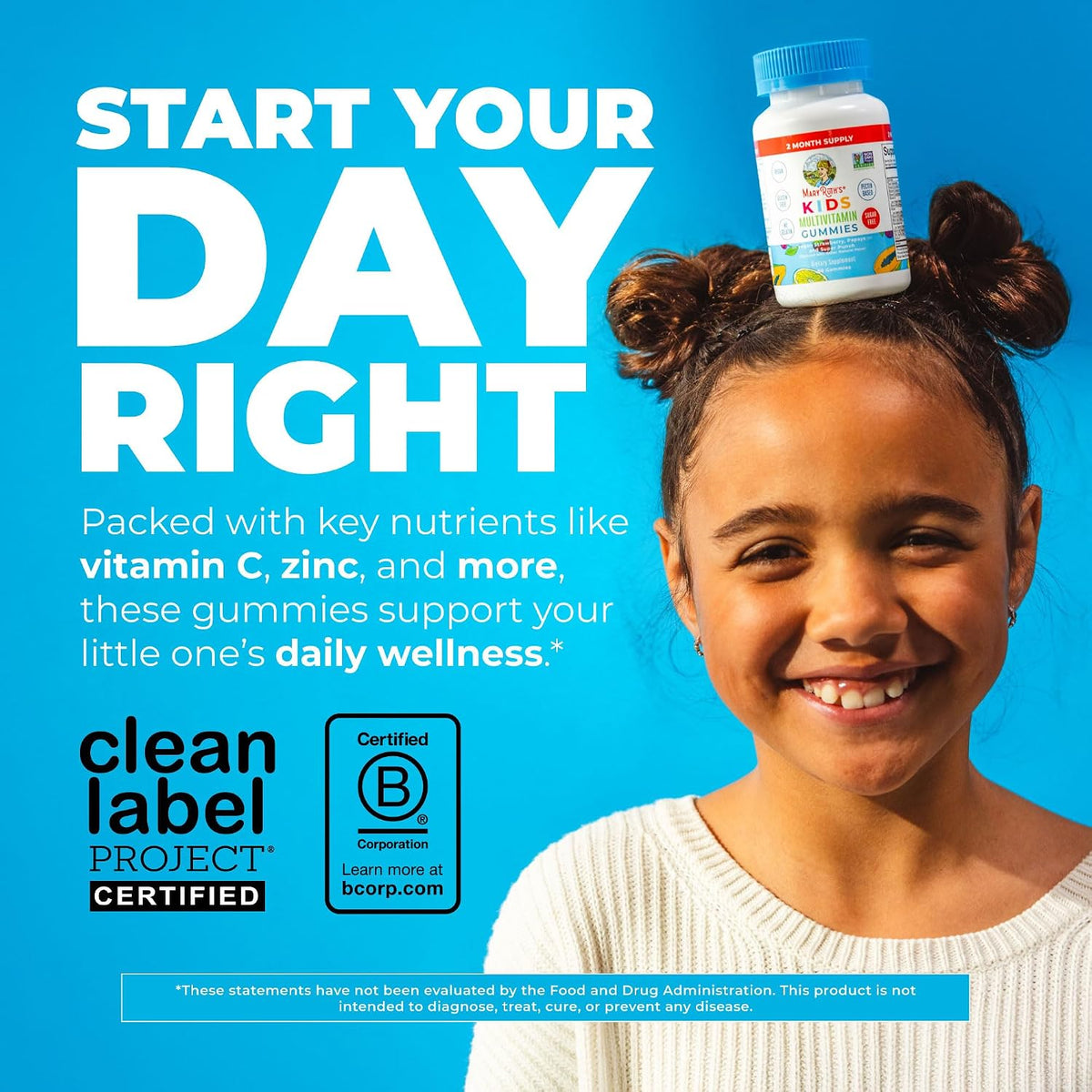MaryRuth's Kids Multivitamin Gummies, Sugar Free, 60 Gummies, Ages 4+ — alternate product view