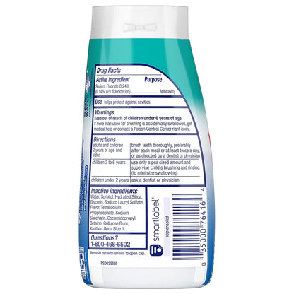 Colgate 2-in-1 Whitening Toothpaste Gel and Mouthwash Icy Blast 4.6 oz - view 2