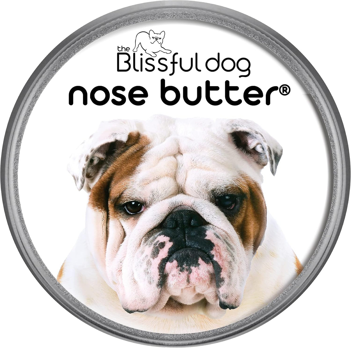 The Blissful Dog Unscented Nose Butter for Bulldogs 1 oz — product view