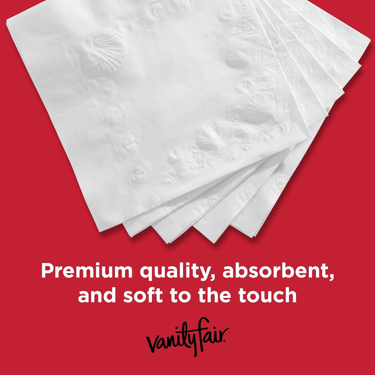 Vanity Fair Everyday Paper Napkins, 100 Count - view 5