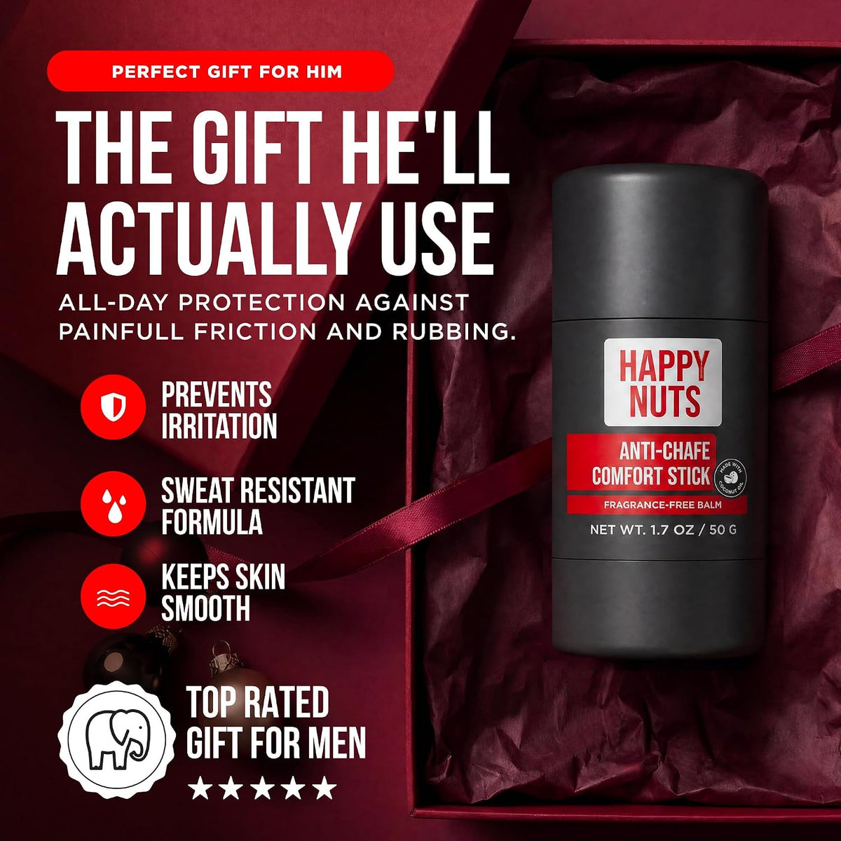 HAPPY NUTS Comfort Anti-Chafing Stick - view 2