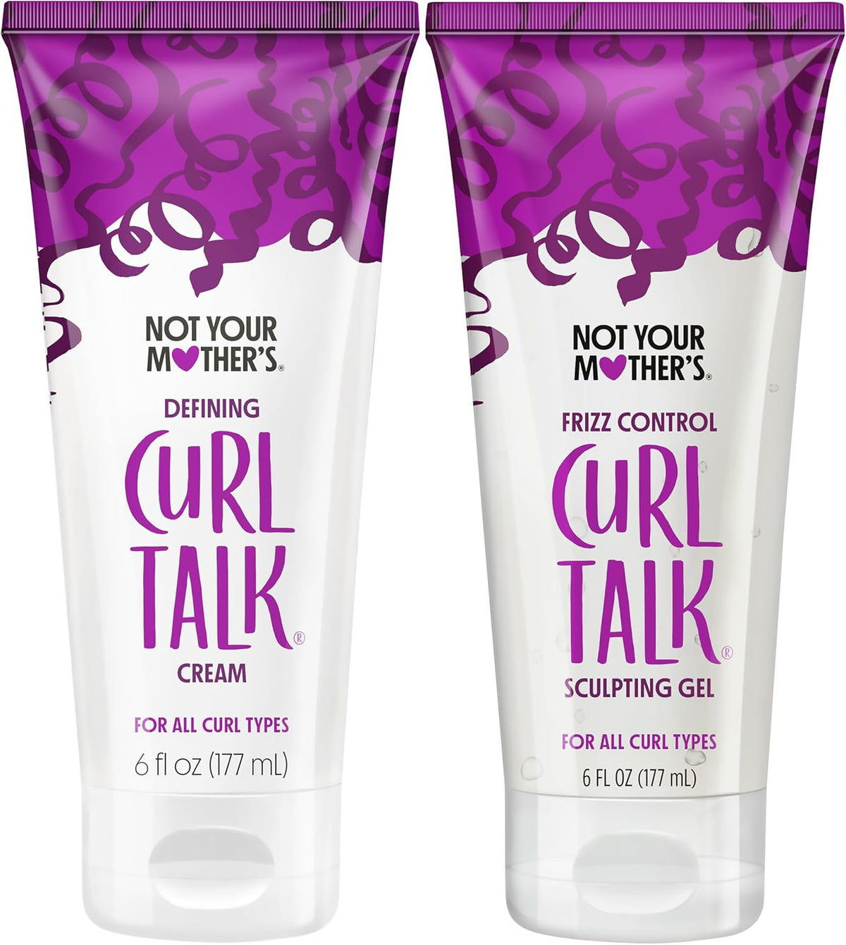 Not Your Mother's Curl Talk Gel and Defining Cream 6 fl oz, Pack of 2 — product view
