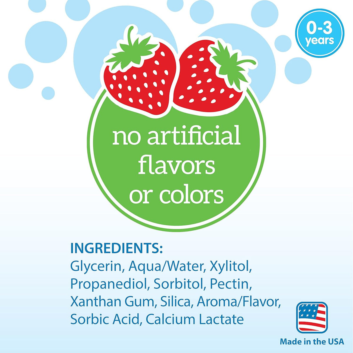 Dr. Brown's Fluoride-Free Baby Toothpaste, Strawberry - view 4