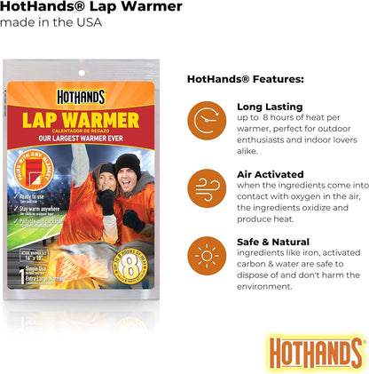 HotHands Lap Warmer, 16 x 10 inches, 1 Count - view 6