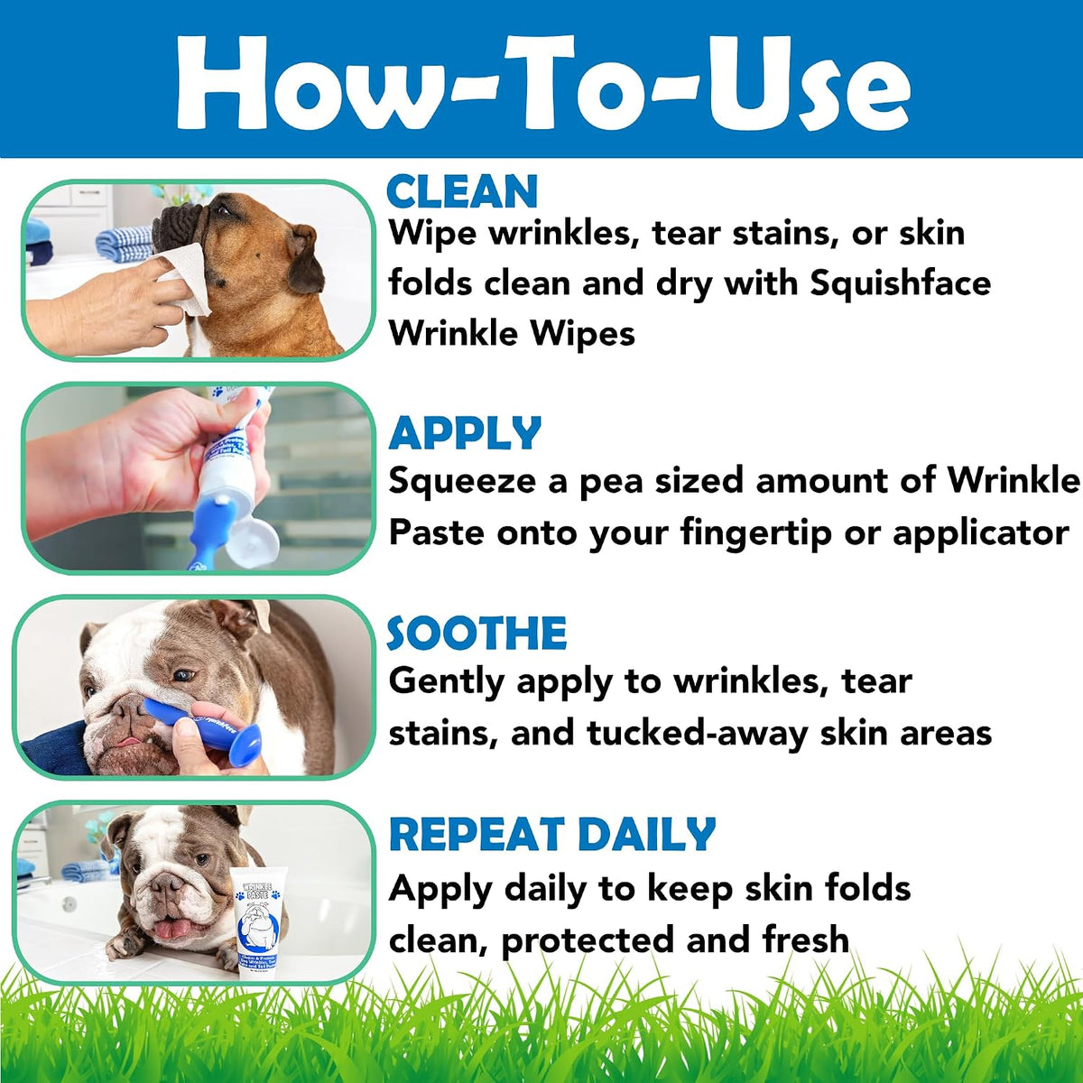 Squishface Wrinkle Paste for Bulldogs and Pugs 2 oz - view 5