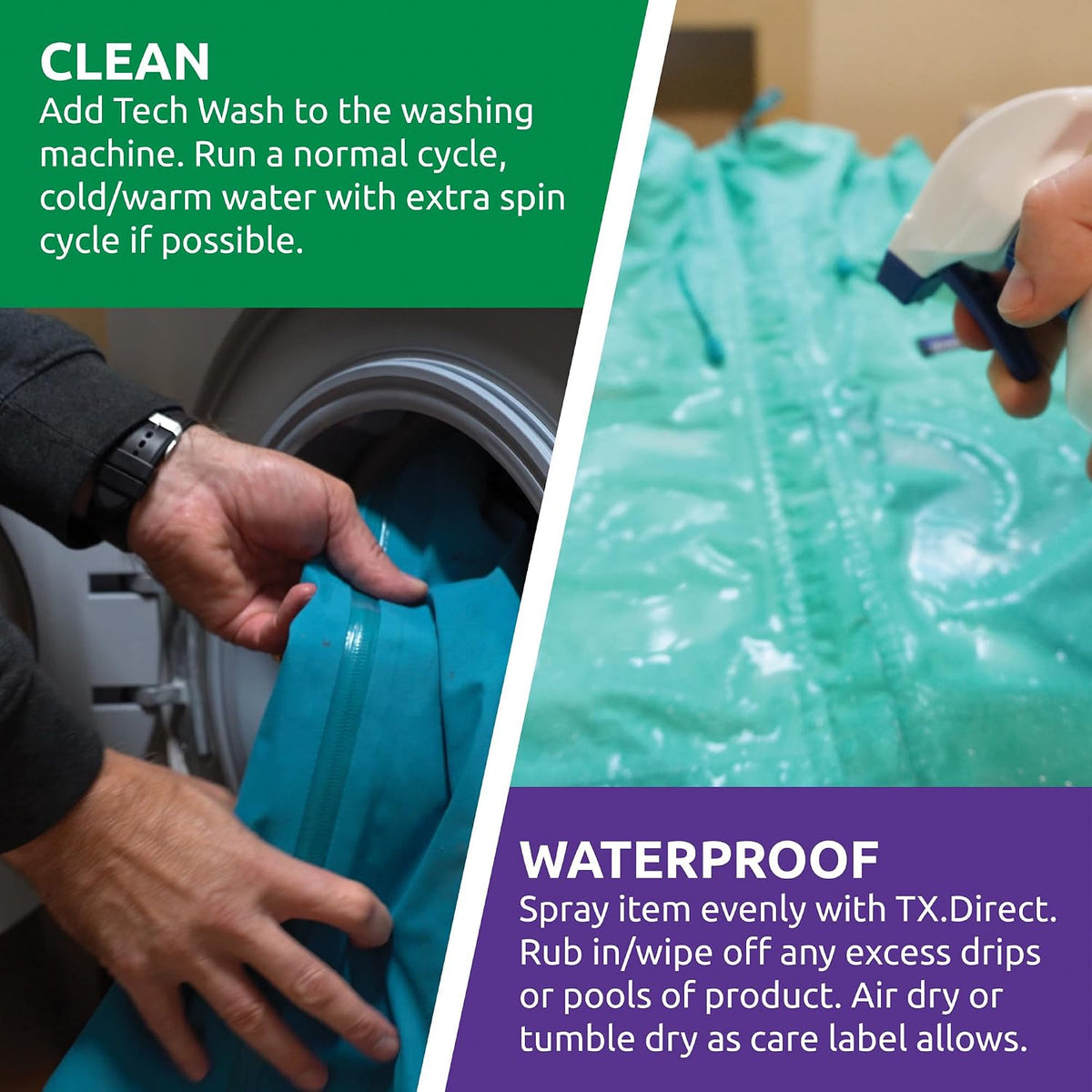 Nikwax TX.Direct Spray-On Waterproofing 300ml - view 5