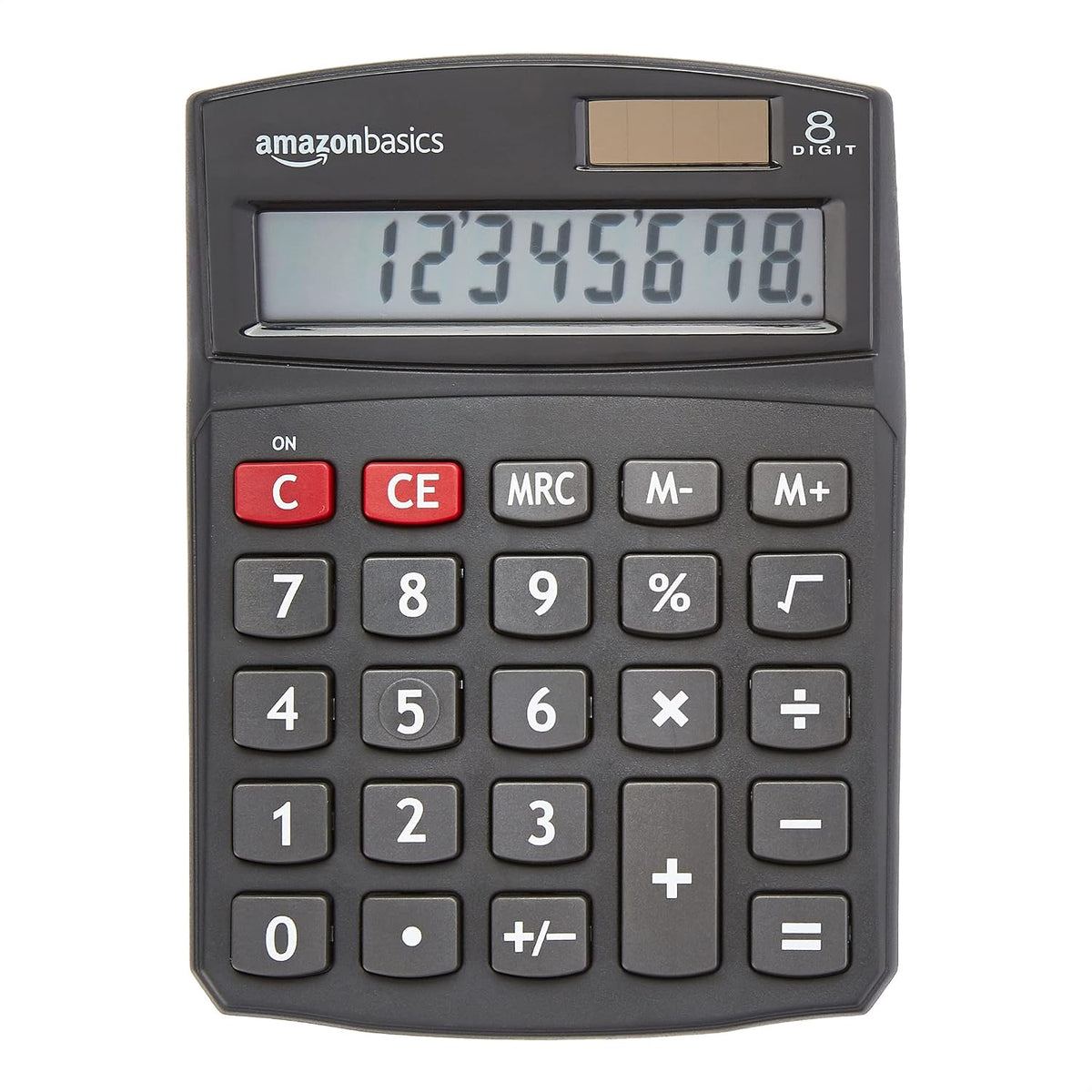 LCD 8-Digit Desktop Calculator, Black, 1-Pack - view 4