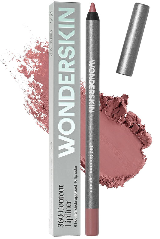 Wonderskin 360 Contour Lip Liner Pencil, Longwear and Waterproof