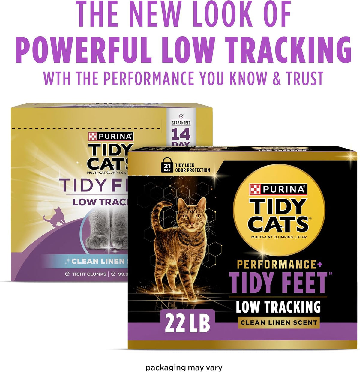 Purina Tidy Cats Performance Plus Tidy Feet Cat Litter, Scented, 22 lb Box - view 2