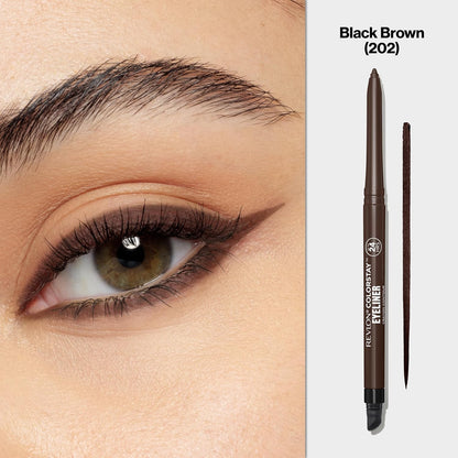 Revlon ColorStay Eyeliner with SoftFlex, 202 Black Brown - view 2