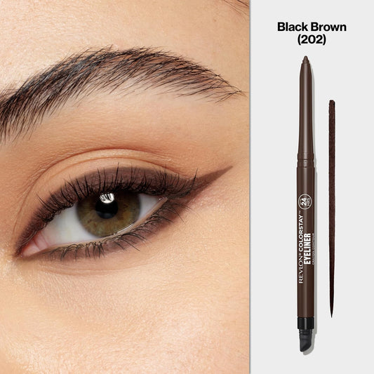 Revlon ColorStay Eyeliner with SoftFlex, 202 Black Brown - view 2