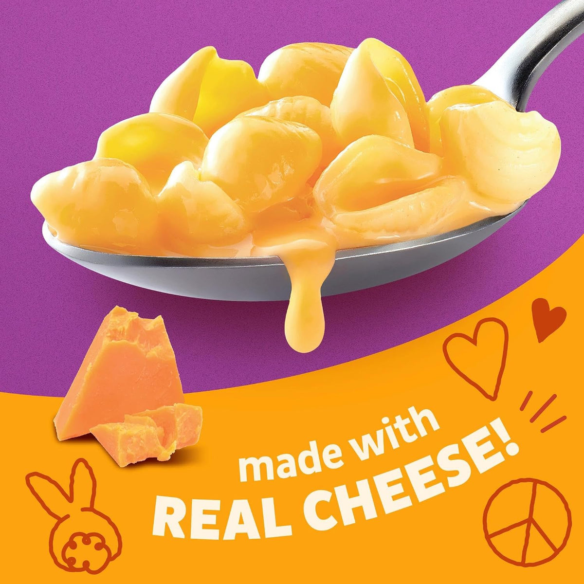 Annie's Macaroni & Cheese Shells & Aged Cheddar 6 oz (170 g) - view 3