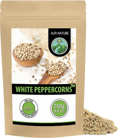 Alpi Nature White Peppercorns Whole 250 g