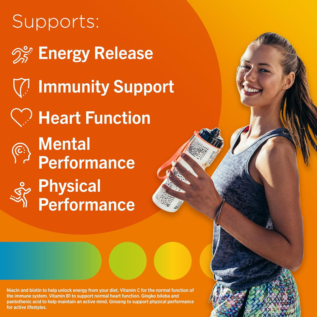 Centrum Performance Multivitamin Tablets, Vitamins C D Iron, 30 Count - view 3