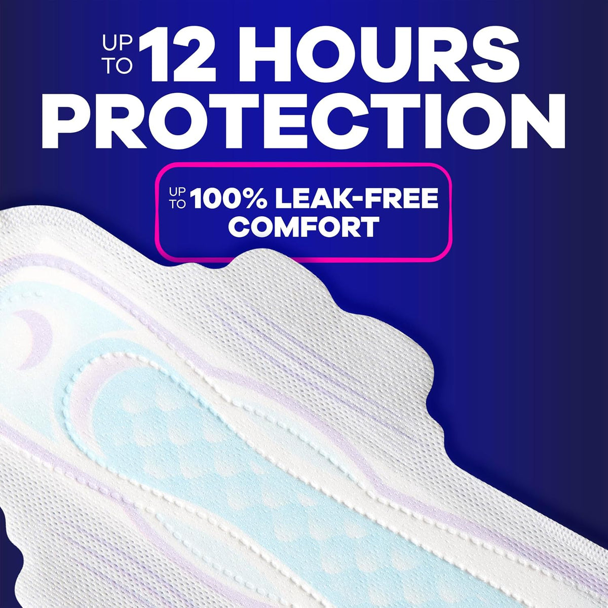 Always Ultra Thin Overnight Pads with Wings, Size 5, Unscented - 34 Count - view 4