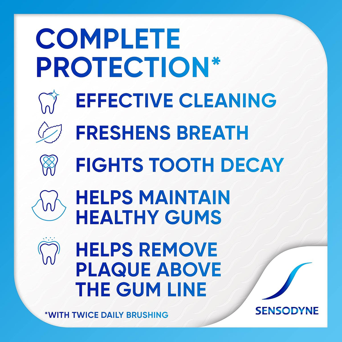 Sensodyne Complete Protection Toothpaste 3.4 oz - view 4