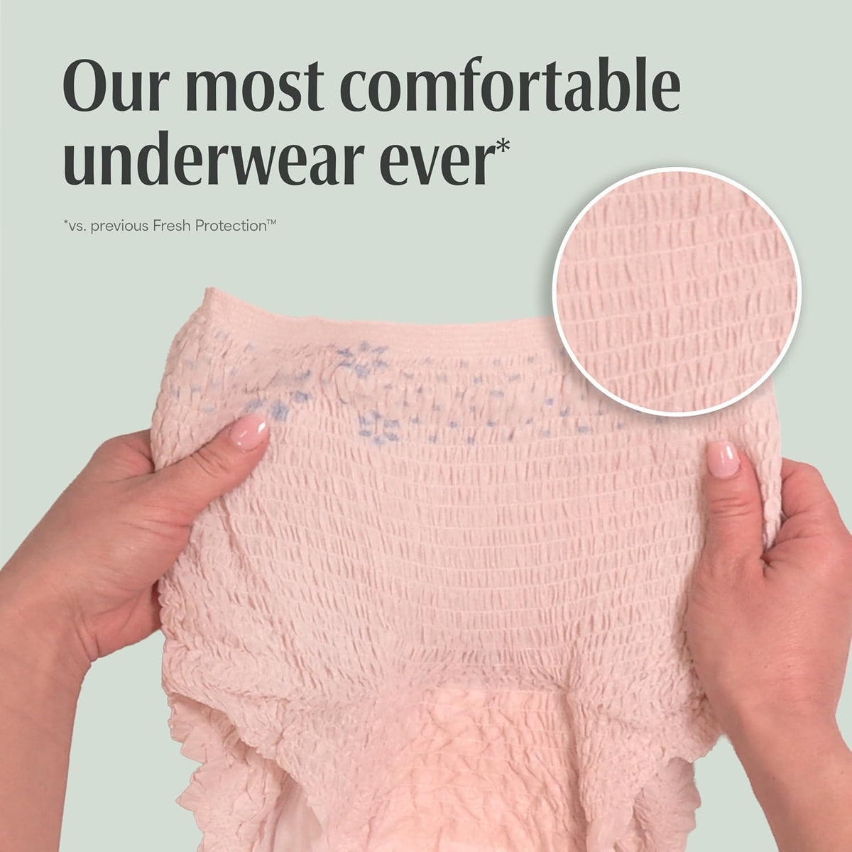Depend Fresh Protection Incontinence Underwear for Women, XL, 68 Count - view 6