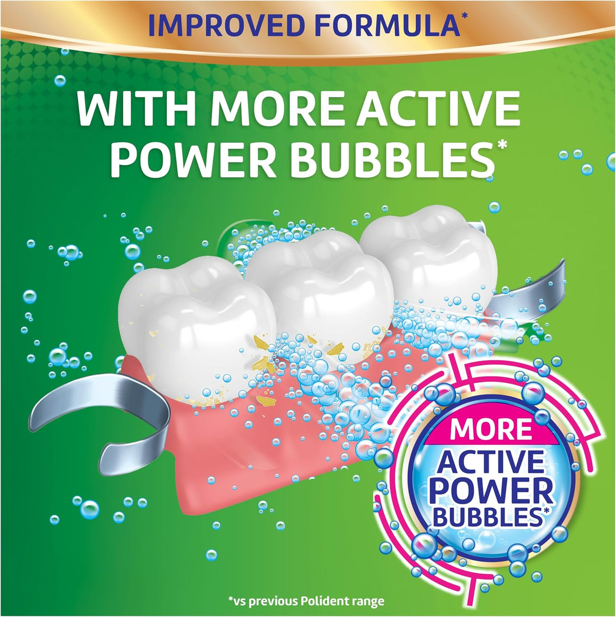 Polident Antibacterial Dental Appliance Cleanser Tablets, 60 Count - view 3