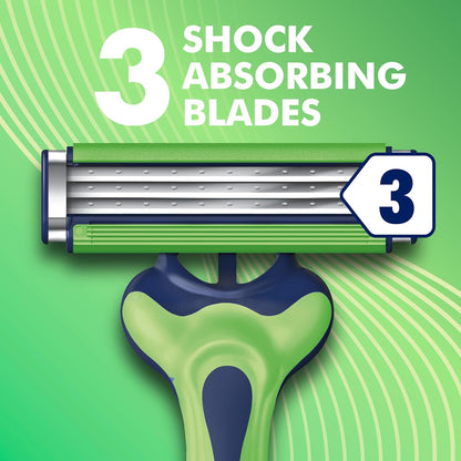 Gillette Sensor3 Sensitive Men's Disposable Razors, Pack of 4 - view 3