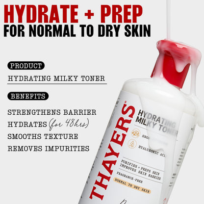 Thayers Milky Hydrating Face Toner with Snow Mushroom 89 ml (3 fl oz) - view 4
