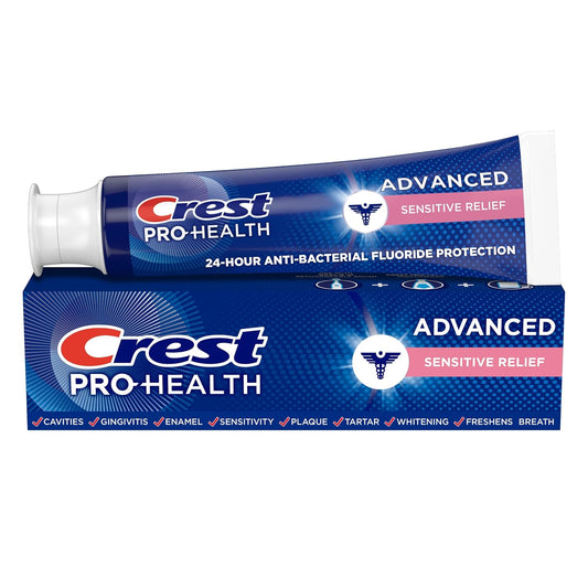 Crest Pro-Health Advanced Sensitive and Enamel Shield Toothpaste 5.1 oz
