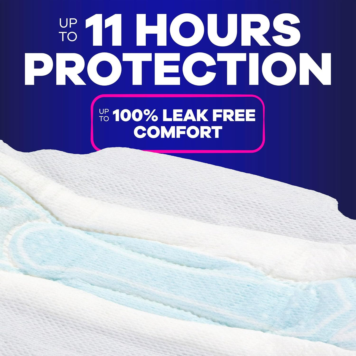 Always Maxi Extra Heavy Overnight Pads with Wings Size 5, 27 Count - view 4