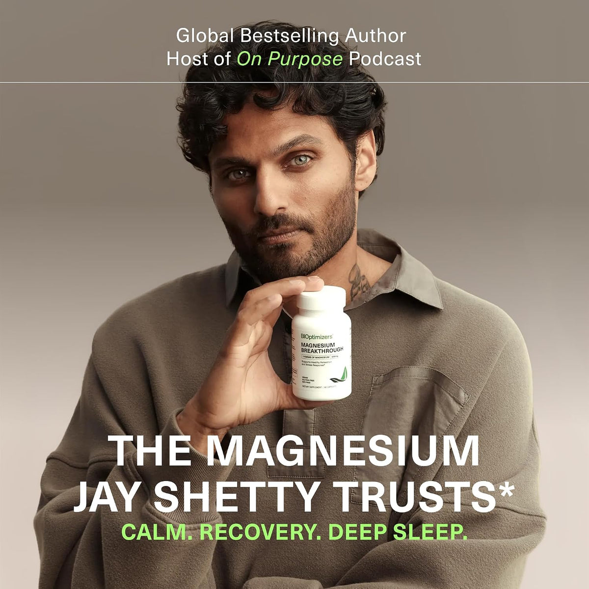 BIOptimizers Magnesium Breakthrough 500mg, 7 Forms of Magnesium, 60 Capsules - view 4