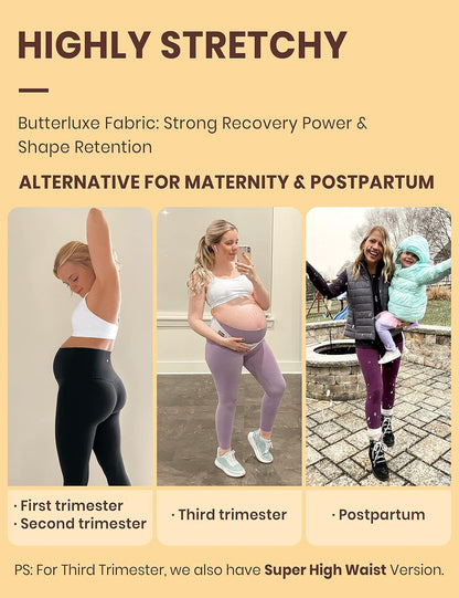 CRZ YOGA Butterluxe Leggings 25 Inch, Black, Medium - view 6