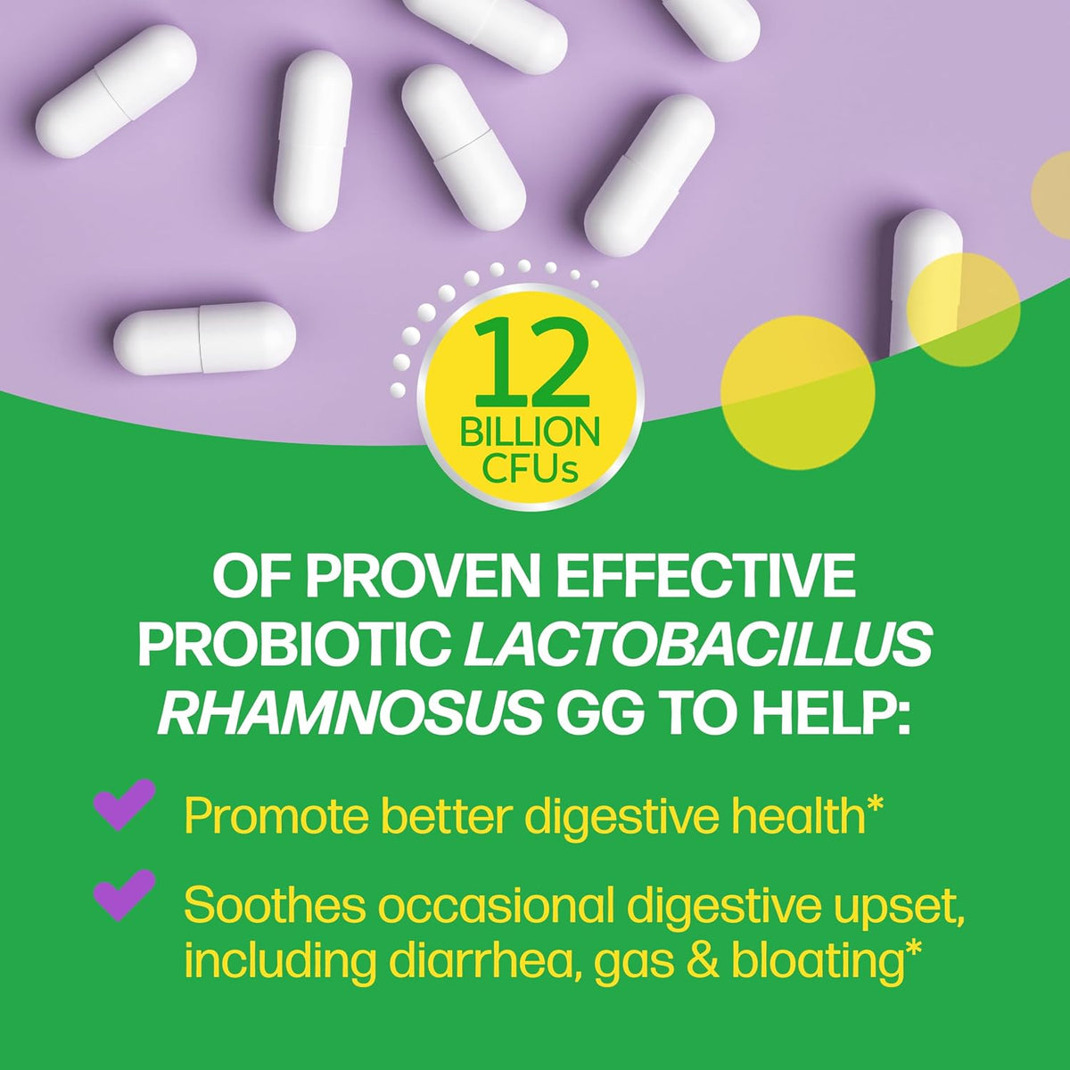 Culturelle Pro Strength Daily Probiotic, 12B CFU, 60 Capsules - view 3