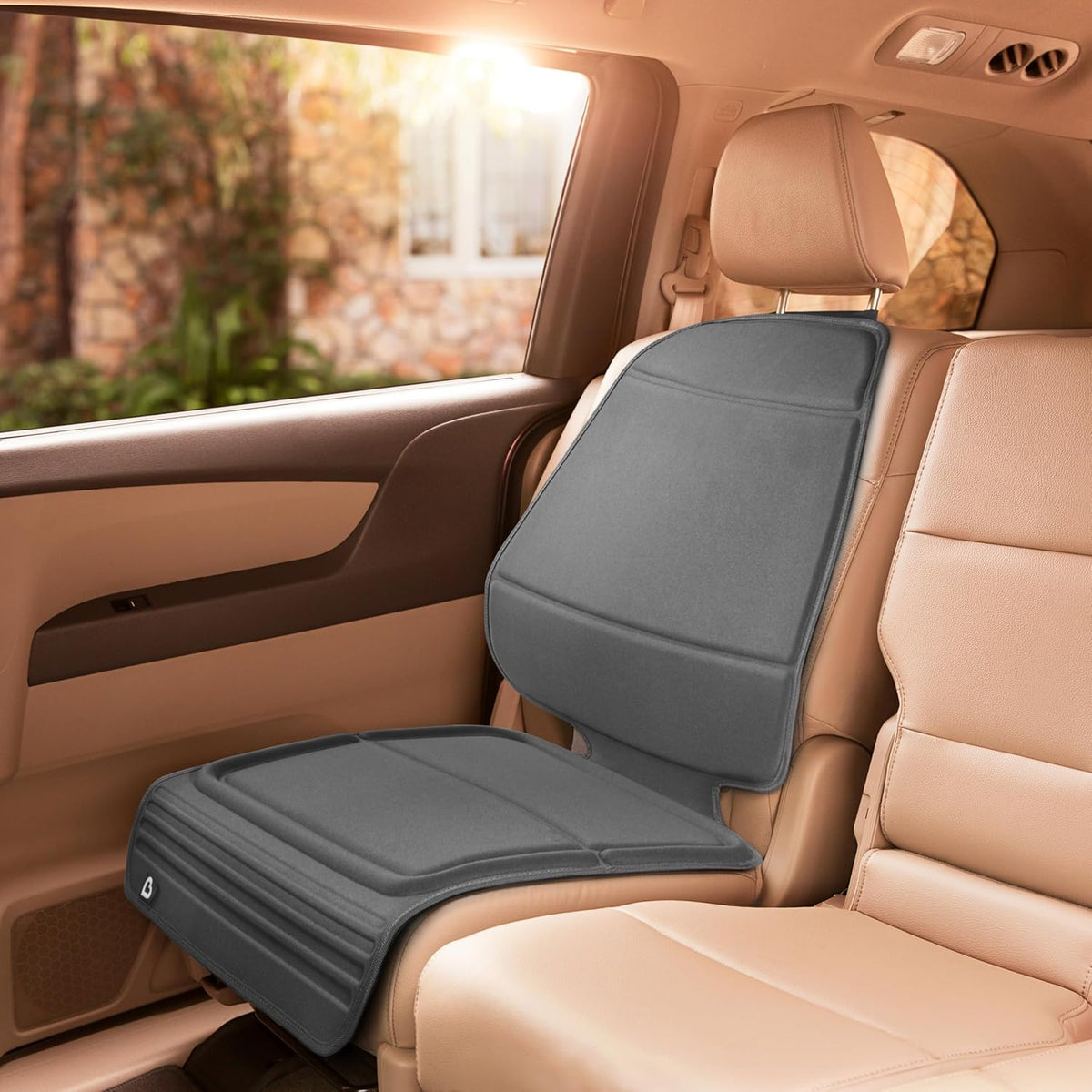 Munchkin Elite Seat Guardian Car Seat Protector, Dark Grey - view 4