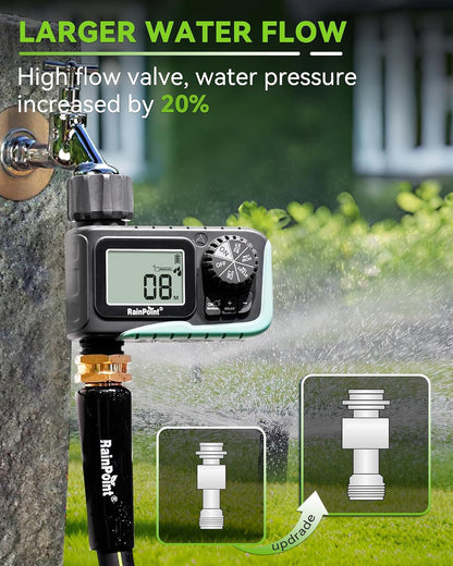 RAINPOINT Programmable Garden Hose Sprinkler Timer, 1 Outlet - view 5