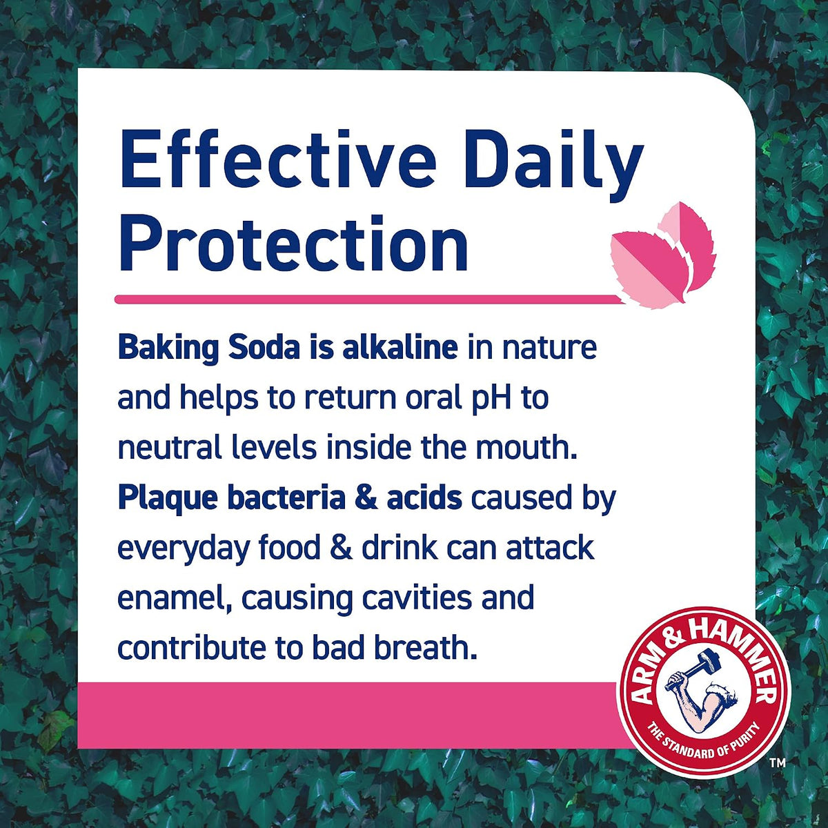 Arm & Hammer 100% Natural Baking Soda Gum Protection Toothpaste, 2 x 75 ml - view 5