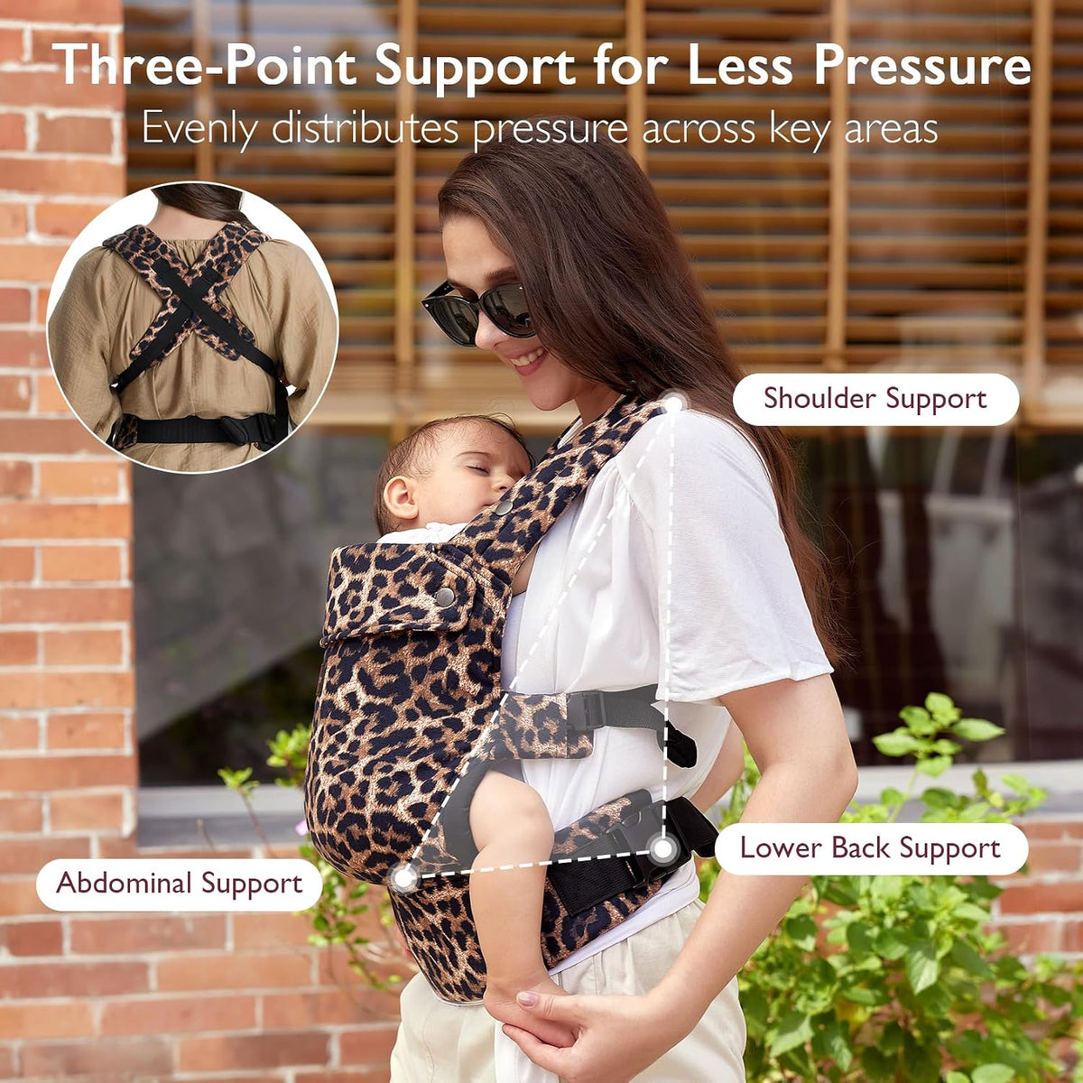 Momcozy PureHug Baby Carrier for 7-45 lbs - view 4