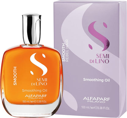 Alfaparf Milano Semi di Lino Smoothing Oil 3.3 oz - view 3