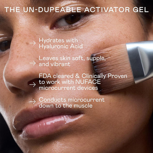 NuFACE Aqua Gel Activator Microcurrent Conductive Gel, 1.69 oz - view 2