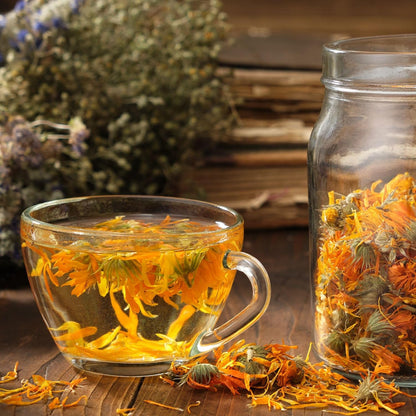 Alpi Nature Calendula Tea Whole Dried Marigold Flowers 125 g - view 4