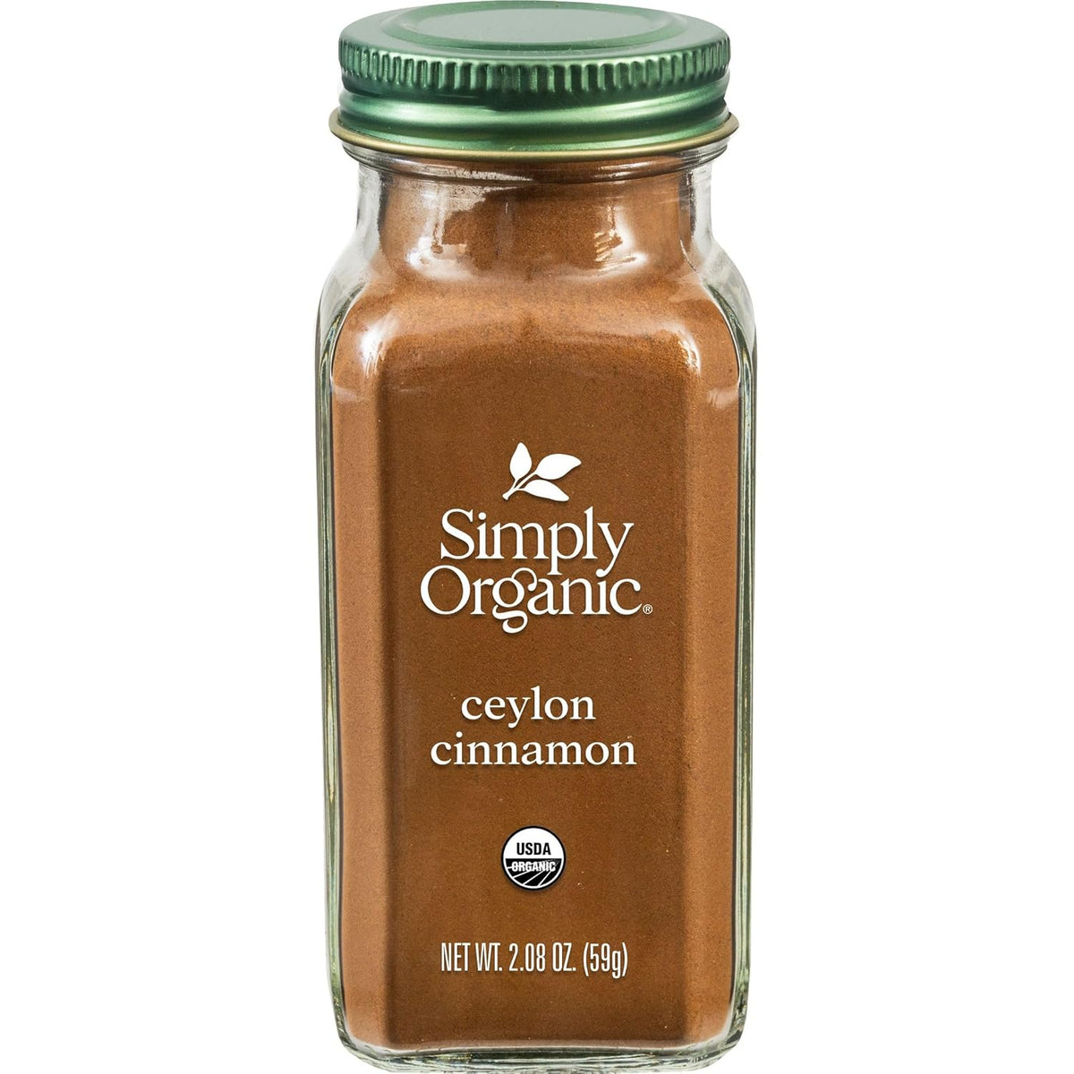 Simply Organic Ground Ceylon Cinnamon, 2.08 oz — product view