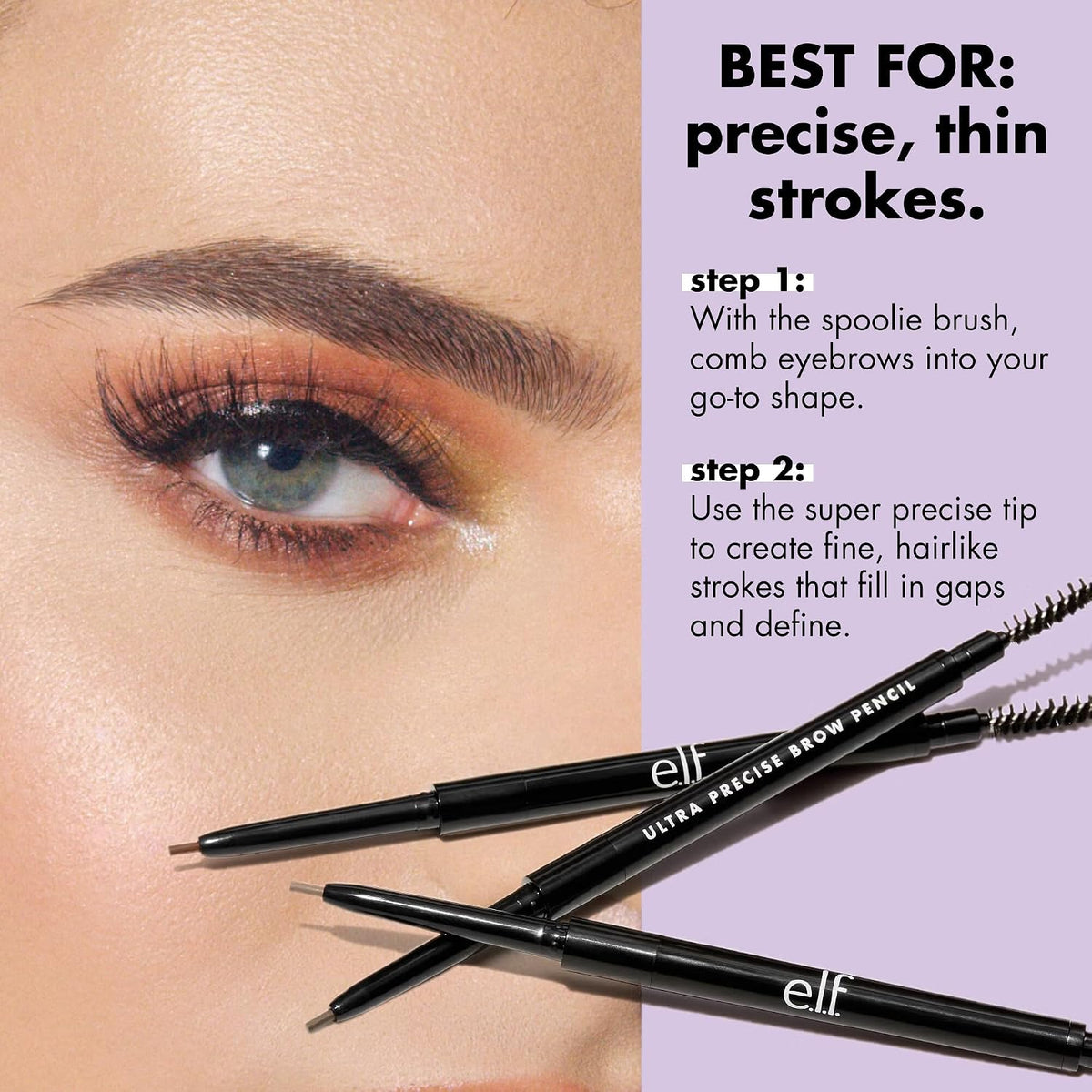 e.l.f. Ultra Precise Brow Pencil - Brunette, 1 Count - view 6