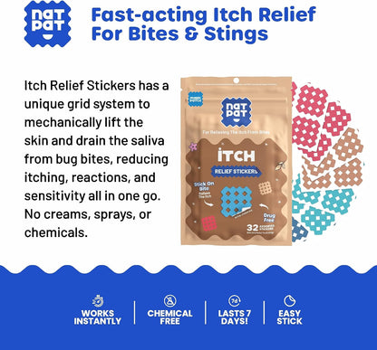 NATPAT BuzzPatch Magic Patch Itch Relief Stickers - view 6