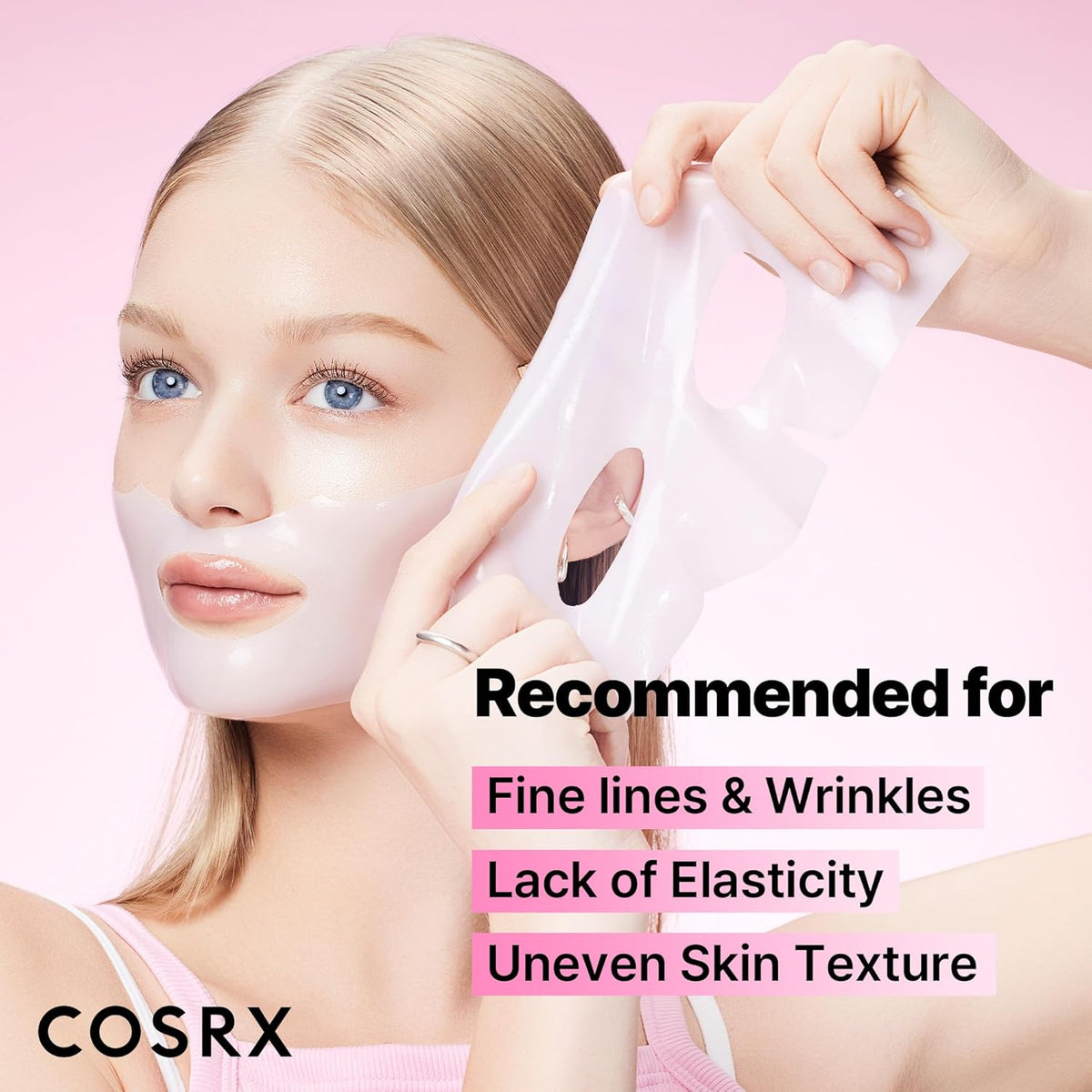COSRX Peptide Collagen Lifting Glow Hydrogel Face Masks, Pack of 3 - view 5