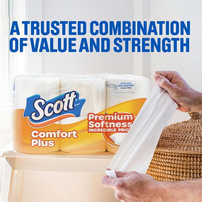 Scott ComfortPlus Toilet Paper 36 Triple Rolls, 231 Sheets per Roll - view 2