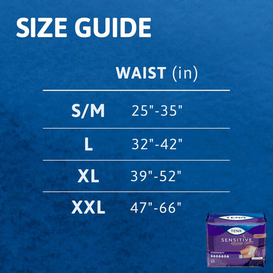 TENA Sensitive Care Overnight Incontinence Underwear for Women, XL, 56 Count - view 2