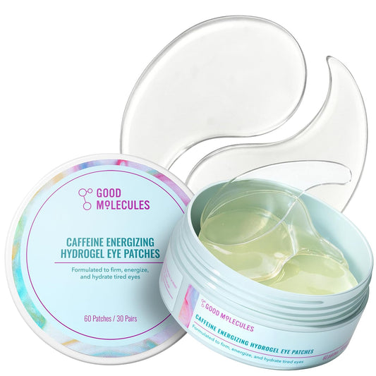 Good Molecules Caffeine Energizing Hydrogel Eye Patches, 30 Pairs
