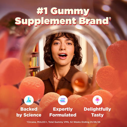 OLLY Probiotic + Prebiotic Gummies, Peachy Peach, 30 Count - view 4
