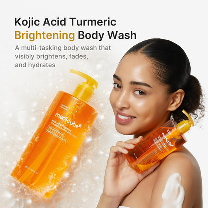 medicube Kojic Acid Turmeric Brightening Body Wash, 13.52 fl oz - view 2