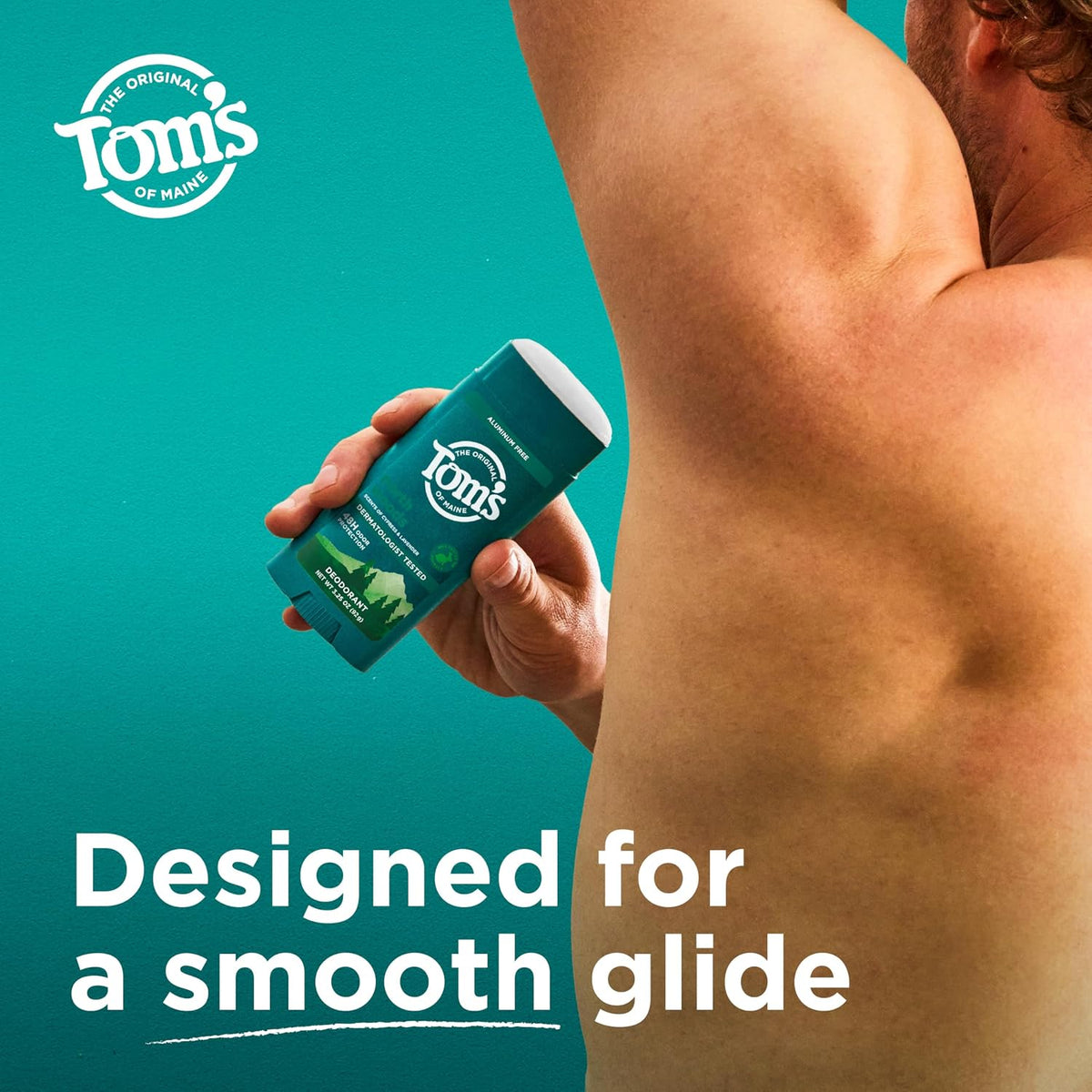 Tom's of Maine Aluminium-Free Deodorant, North Woods, 3.25 oz (92 g) - view 6