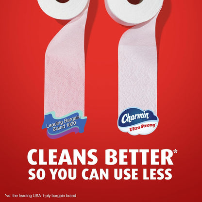 Charmin Ultra Strong Toilet Paper, 6 Mega Rolls, 2-Ply (220 Sheets) - view 6